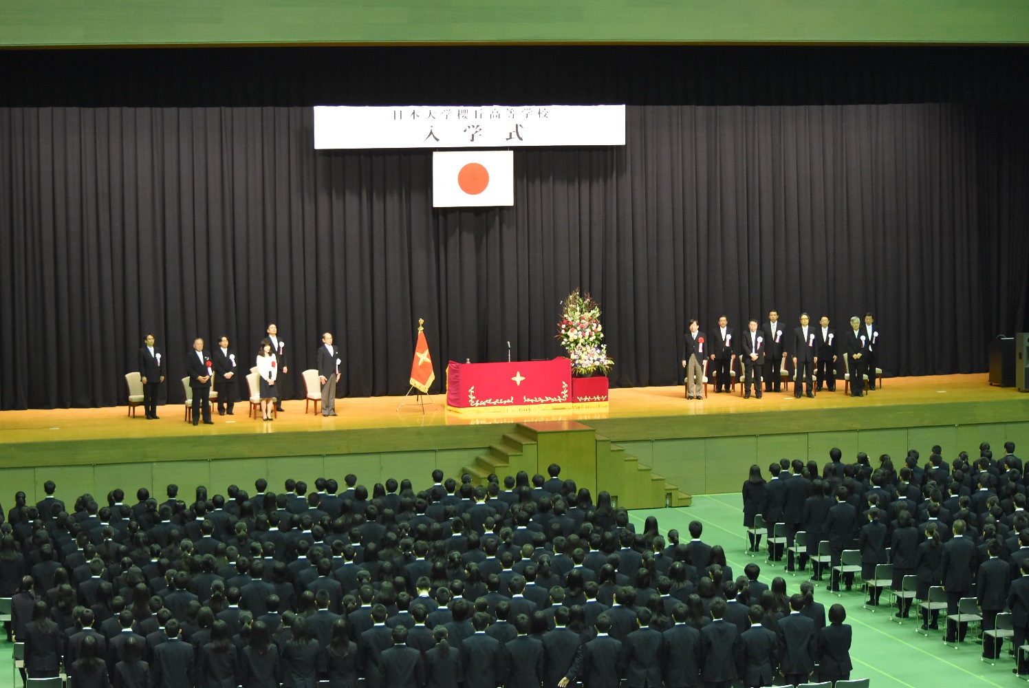 平成29年度日本大学櫻丘高等学校入学式を挙行いたしました | 日本大学 