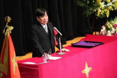 【学長告辞】加藤 直人 日本大学副学長文理学部長