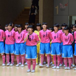 部活動壮行会 女子サッカー が行われました 日本大学櫻丘高等学校